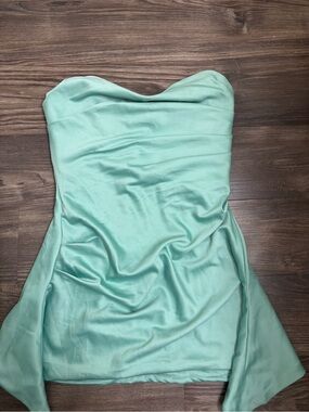 green emerald velvet dress House of CB Seren Vintage Cream Floral Lace Back Maxi Dress